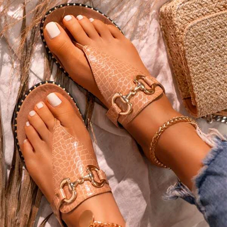 Cheap Wholesale Summer Slides Shoes Women Fashion Designer Metal Buckle House Female Slippers And Sandals, As pictures or customized color
Cheap Wholesale Summer Slides Shoes Women Fashion Designer Metal Buckle House Female Slippers And Sandals, As pictures or customized color