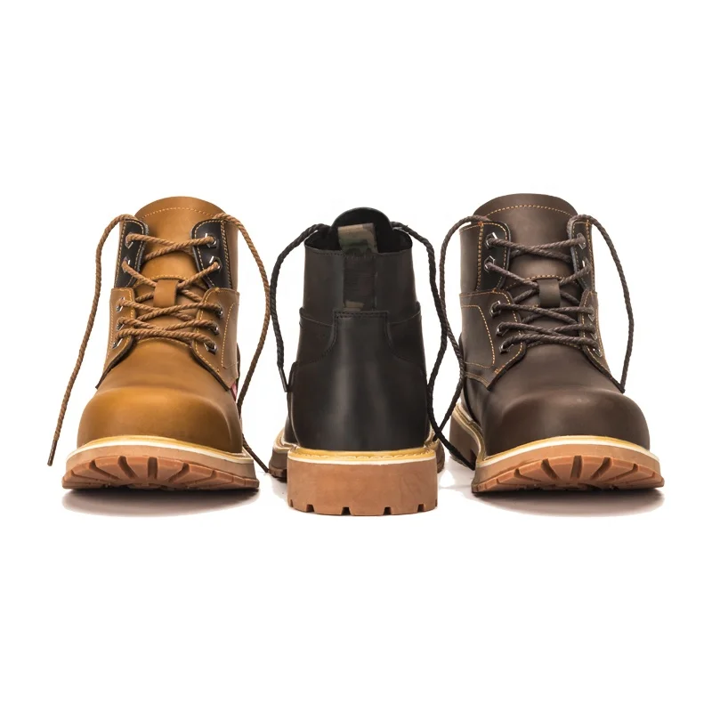 Hot sale men's leisure fashion high help comfort security martin boots safety shoes, Customized
Hot sale men's leisure fashion high help comfort security martin boots safety shoes, Customized