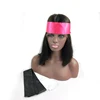 silk private label head wrap with custom logo satin hair clip head band