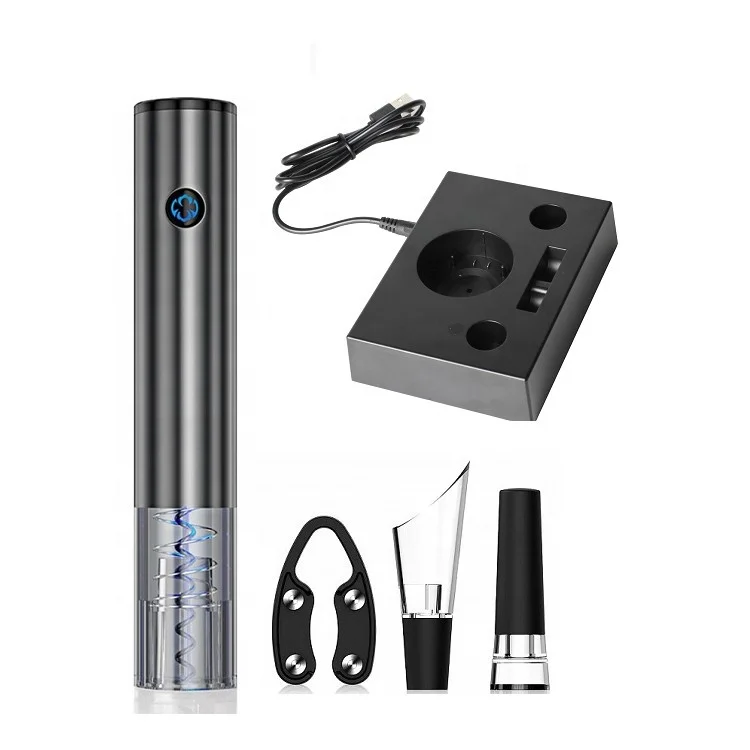 New Product Ideas 2021 Electric Wine Opener Rechargeable Bottle Opener Kit with Custom Logo, Chrome black electric wine opener
New Product Ideas 2021 Electric Wine Opener Rechargeable Bottle Opener Kit with Custom Logo, Chrome black electric wine opener