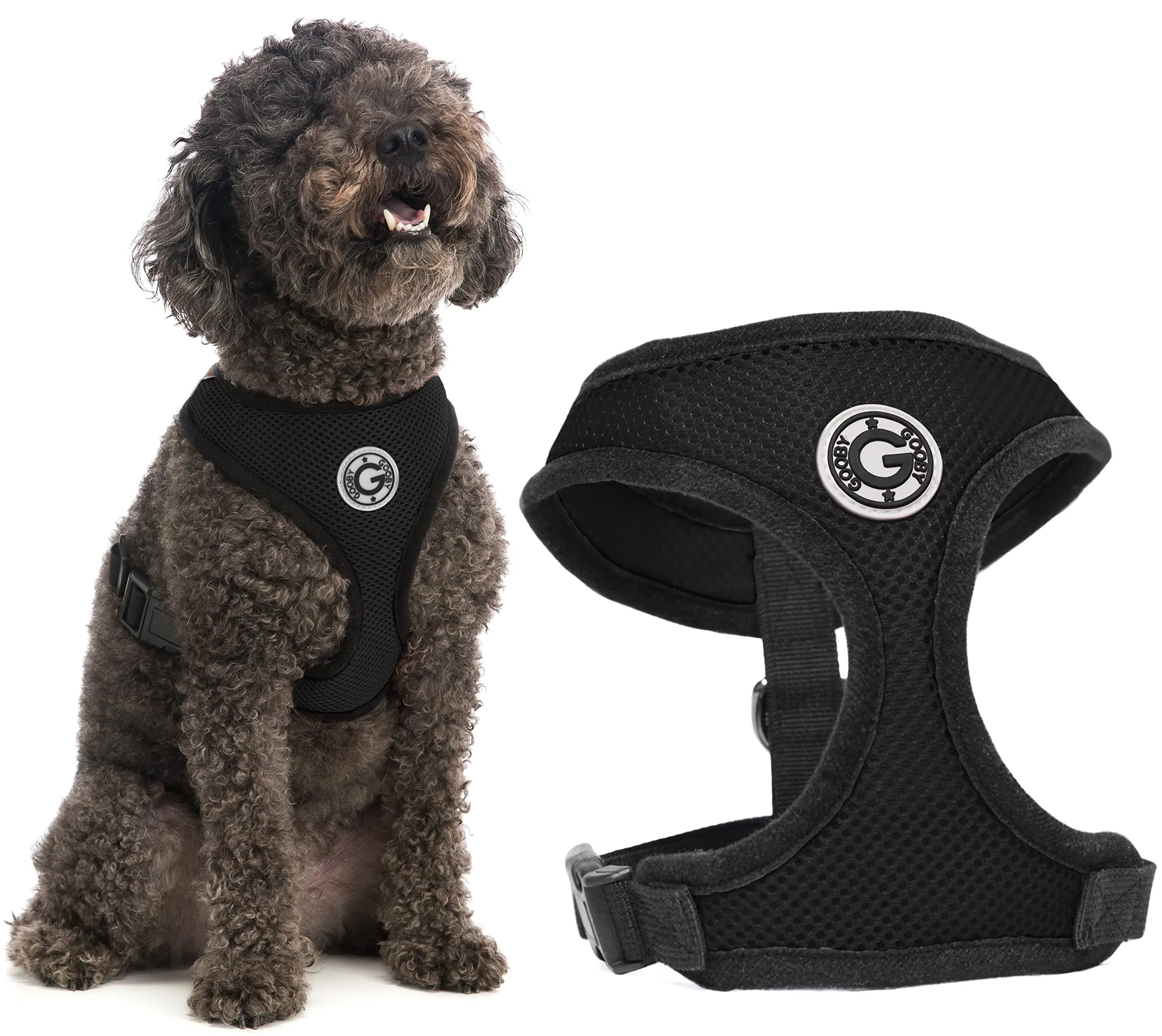 All Weather Mesh Head-in Small Dog Breathable Indoor and Outdoor Use No Pull Dog Harness Vest Adjustable
All Weather Mesh Head-in Small Dog Breathable Indoor and Outdoor Use No Pull Dog Harness Vest Adjustable