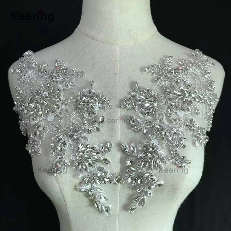 Keering New orange rhinestone panel bust applique gold and silver for dress clothes with beads WDPE-001, Colorful
Keering New orange rhinestone panel bust applique gold and silver for dress clothes with beads WDPE-001, Colorful