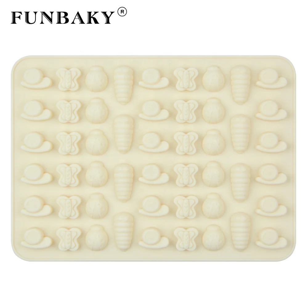 FUNBAKY JSC3271 Candy tools ladybird butterfly snail shape gummy soft sweets hard candy making tools household chocolate mould, Customized color
FUNBAKY JSC3271 Candy tools ladybird butterfly snail shape gummy soft sweets hard candy making tools household chocolate mould, Customized color