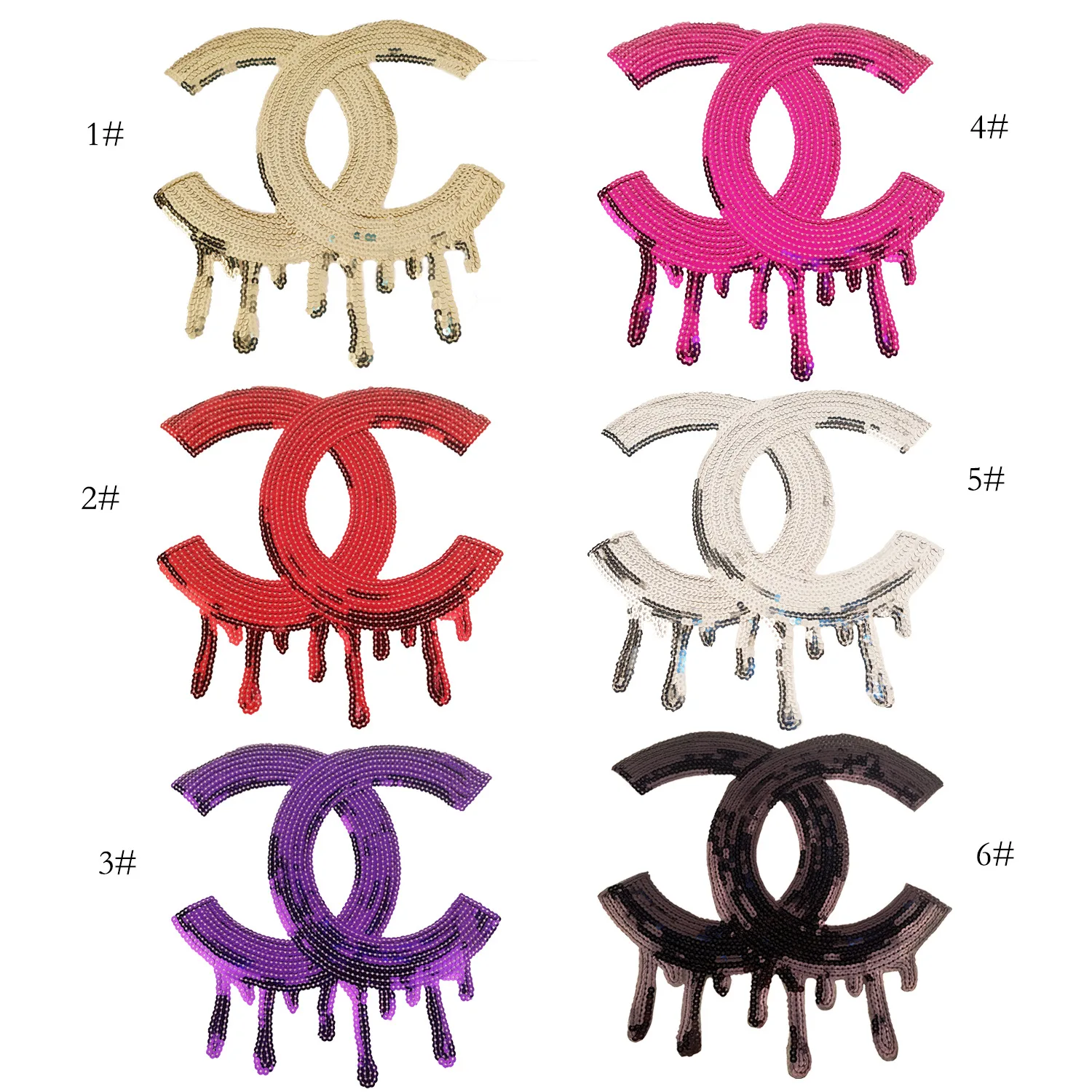 New cartoon large Sequin letter embroidered cloth patch patch patch clothing accessories bag decoration
New cartoon large Sequin letter embroidered cloth patch patch patch clothing accessories bag decoration