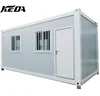 Knock Down Type Flat Packed 20ft Container House