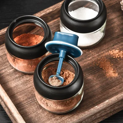 Moisture-proof Lid Spoon One Seasoning Jar Kitchen Multi-purpose Brush Oil Bottle Honey Bottle Green Glass Seasoning Bottle
Moisture-proof Lid Spoon One Seasoning Jar Kitchen Multi-purpose Brush Oil Bottle Honey Bottle Green Glass Seasoning Bottle