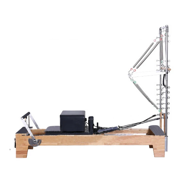 2021 September New Trade Festival wood pilates reformer machine foldable manufactuer resistance band exercise, Brown
2021 September New Trade Festival wood pilates reformer machine foldable manufactuer resistance band exercise, Brown