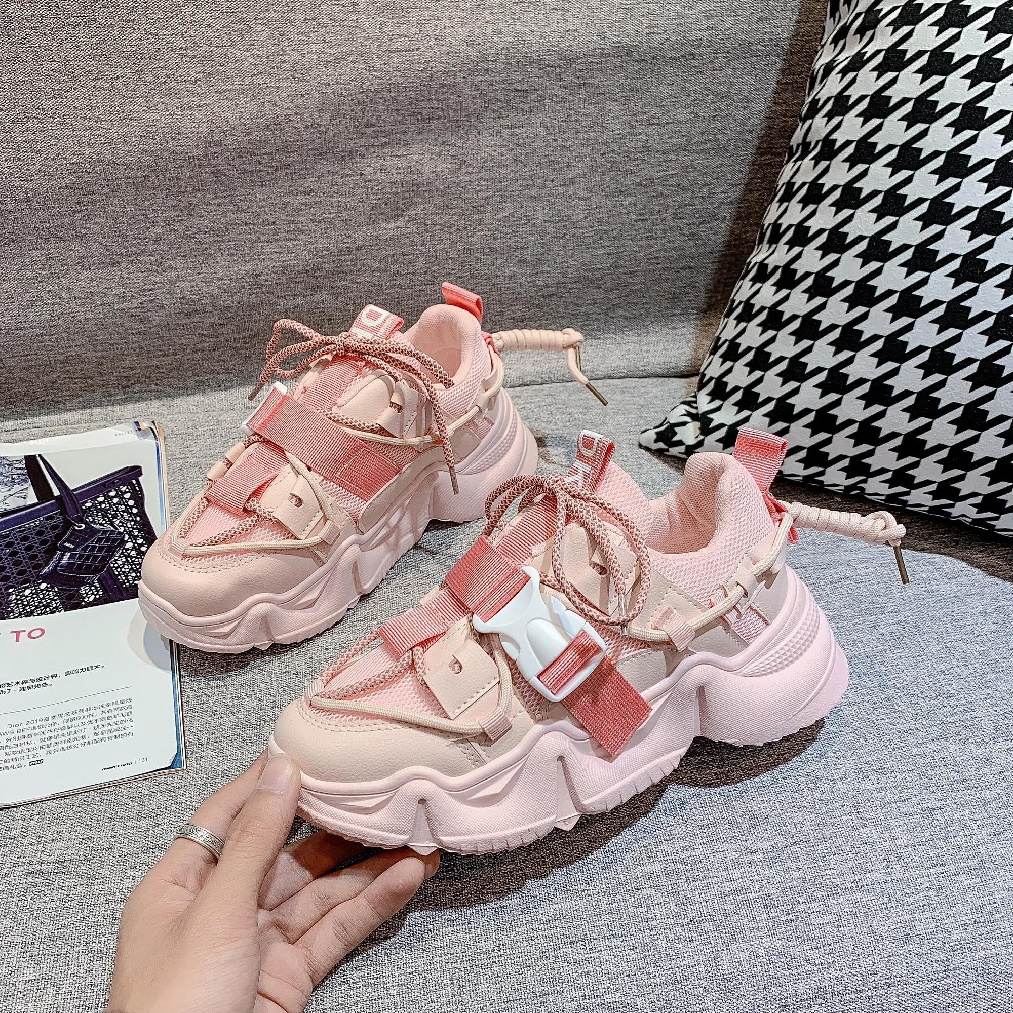 zapatillas mujer ladies casual shoe ins hot sale chunky pink sneakers women fashion platform yellow shoes for women new styles
zapatillas mujer ladies casual shoe ins hot sale chunky pink sneakers women fashion platform yellow shoes for women new styles