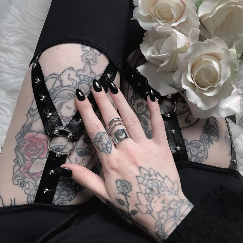 B24181A Street popular hole tight knitted trousers women bf punk style casual pants, Black
B24181A Street popular hole tight knitted trousers women bf punk style casual pants, Black
