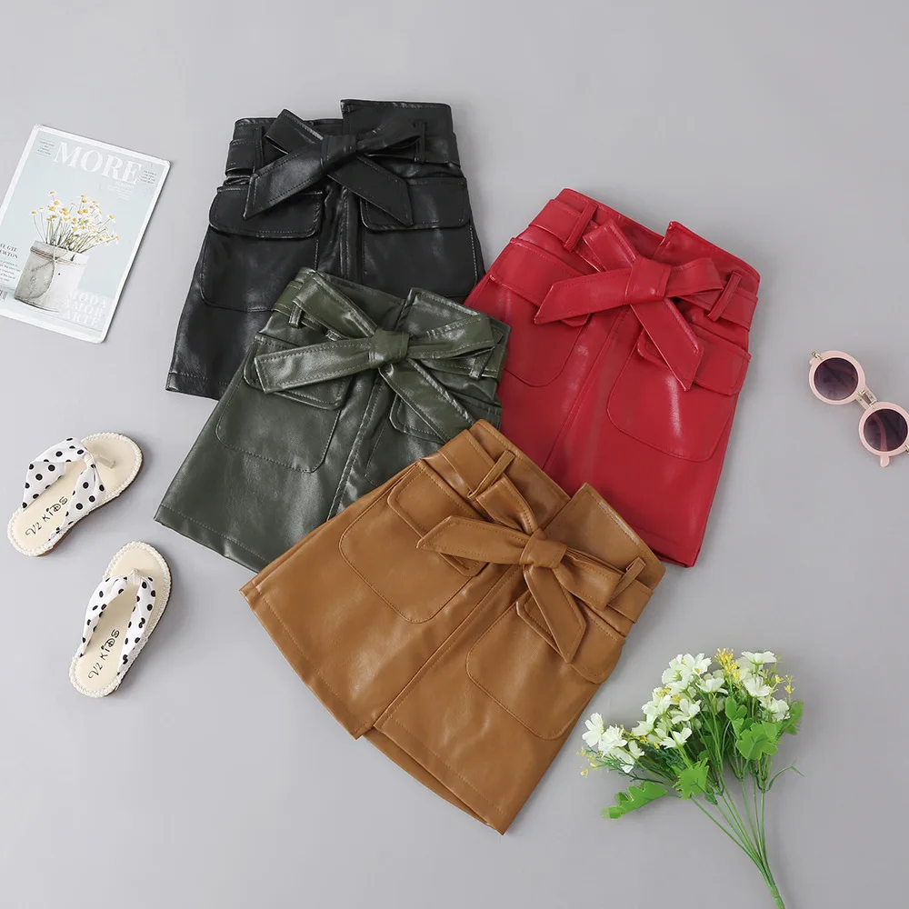 6067 Toddler Fashion Kid Girl Solid Color Clothing PU Leathers A-Line Skirts Baby Clothes Spring Autumn Dress
6067 Toddler Fashion Kid Girl Solid Color Clothing PU Leathers A-Line Skirts Baby Clothes Spring Autumn Dress
