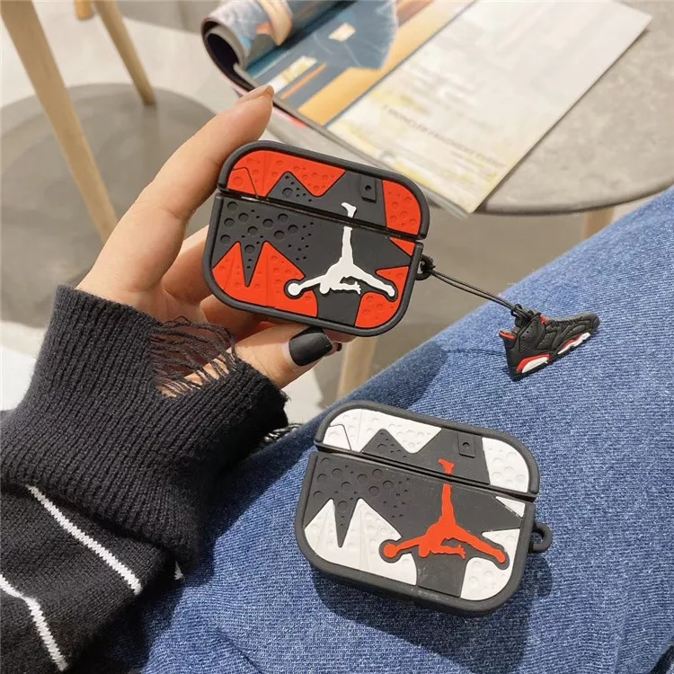 Custom Designers 3D Sport Sneaker Shoes Silicone Protective Case Holder for Airpods 1 2 for Airpods Pro
Custom Designers 3D Sport Sneaker Shoes Silicone Protective Case Holder for Airpods 1 2 for Airpods Pro