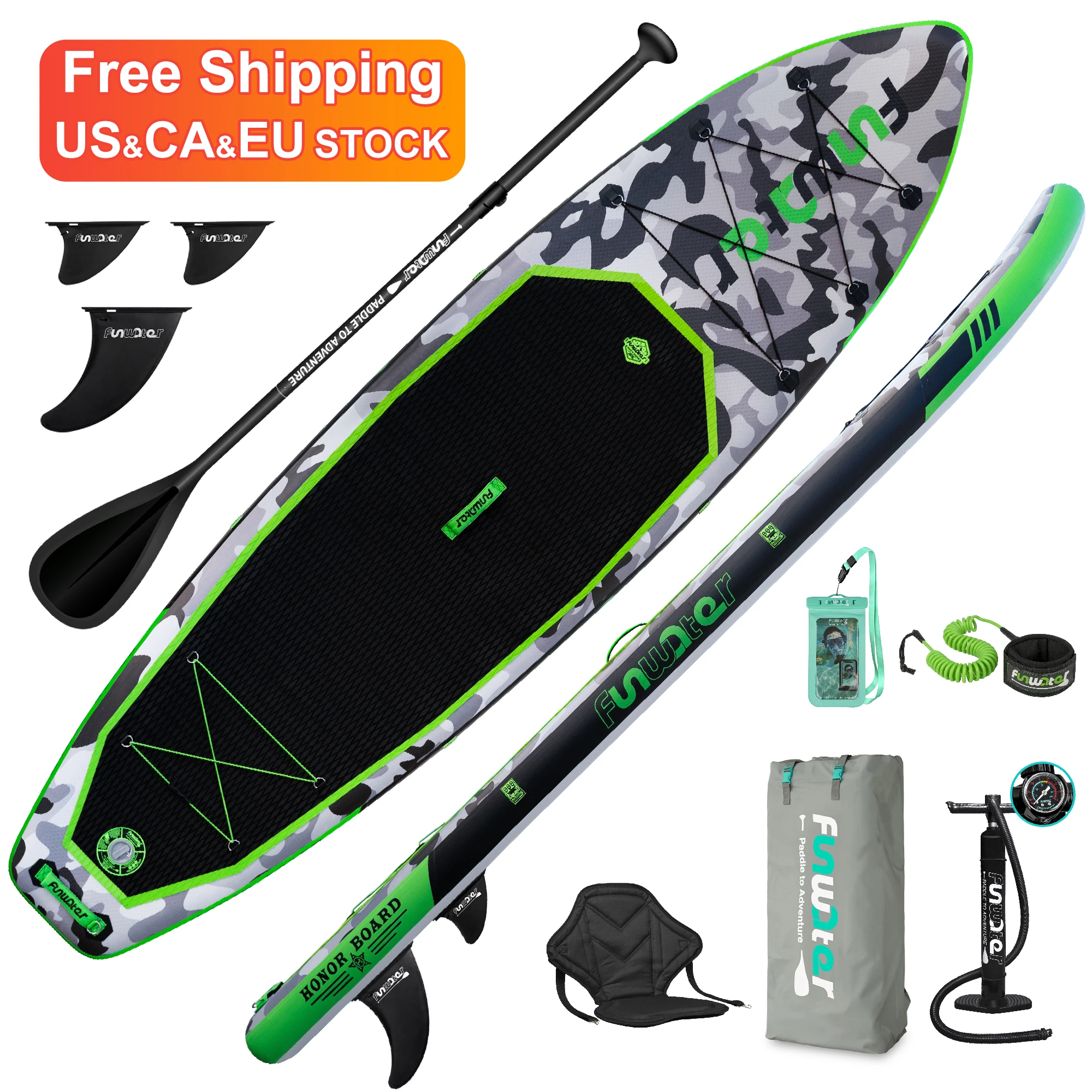 FUNWATER Free Shipping Dropshipping OEM inflatable sup board 12' sup gonfiabil double layer sup boards waterplay surfing
FUNWATER Free Shipping Dropshipping OEM inflatable sup board 12' sup gonfiabil double layer sup boards waterplay surfing