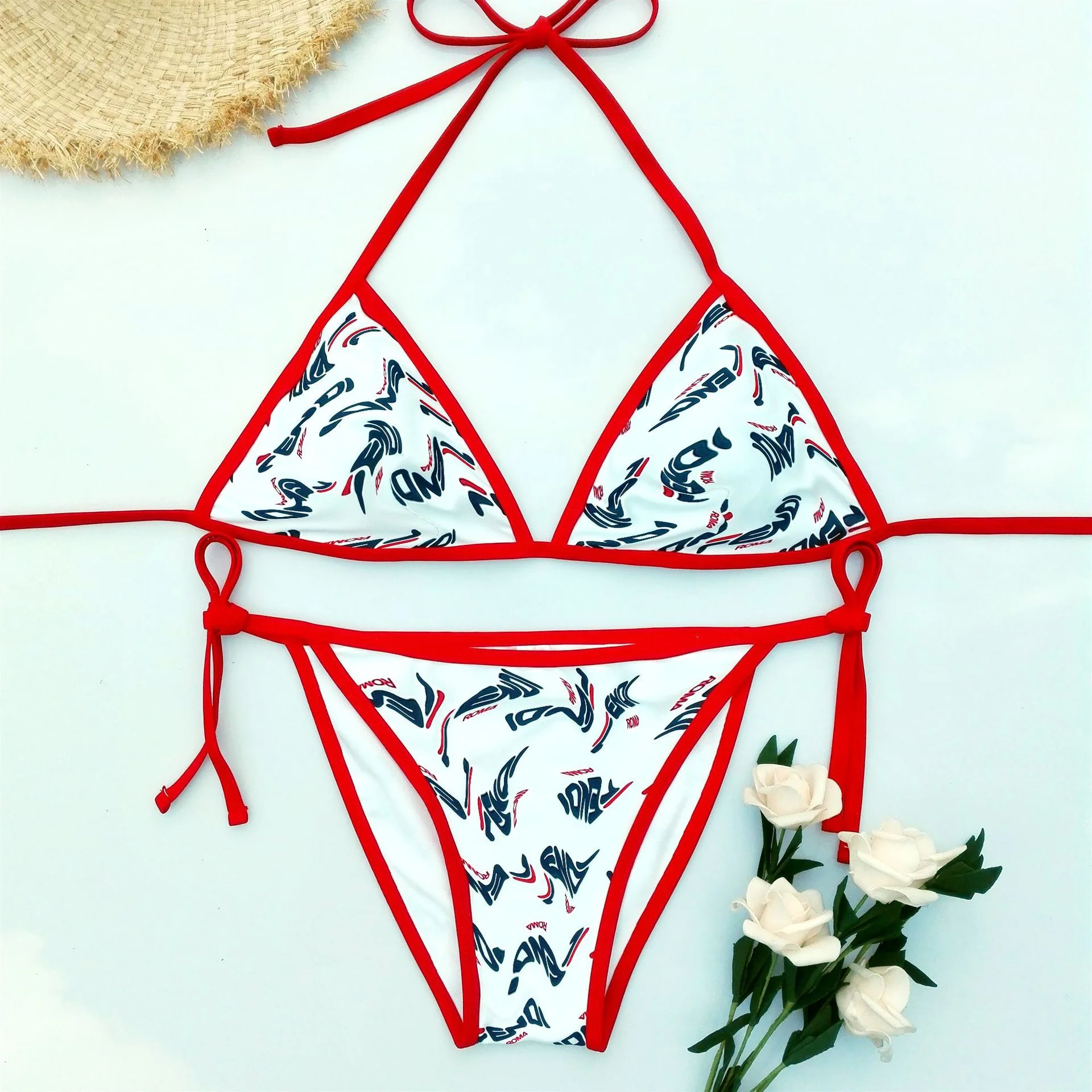 luxury swimwear designer swimsuit bikini customization sexy beachwear for women black and white swimsuits
luxury swimwear designer swimsuit bikini customization sexy beachwear for women black and white swimsuits