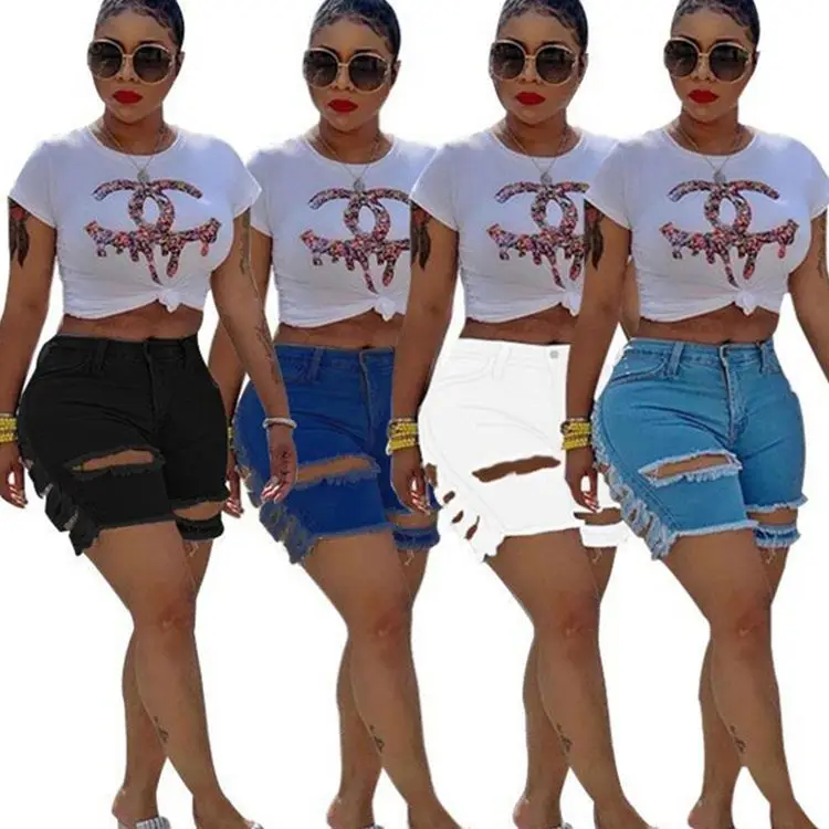 0070124 Newest design 4 colors fashion tassel hole Summer Women Female Bottoms Ladies Trousers Denim Shorts ripped Jeans Pants
0070124 Newest design 4 colors fashion tassel hole Summer Women Female Bottoms Ladies Trousers Denim Shorts ripped Jeans Pants