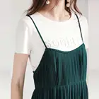 New style summer two pieces long dress slim Splice Ladies Sexy Deep V-Neck Lace Casual Dress Suit