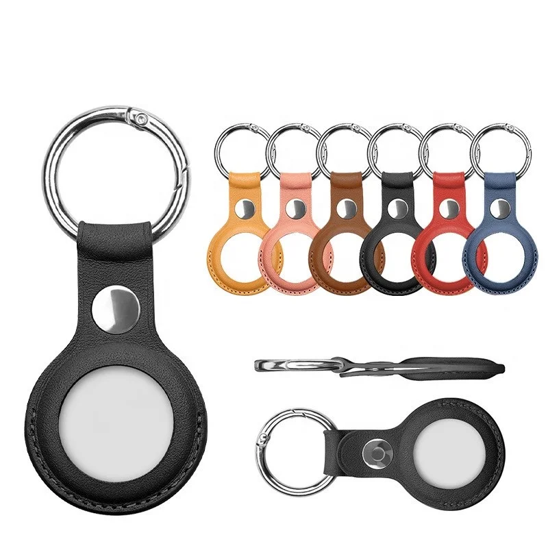 2021New Arrival Wholesale Logo Customized Anti-lost GPS tracker With Keychain Ring Holder PU Leather cover For Apple Airtag case
2021New Arrival Wholesale Logo Customized Anti-lost GPS tracker With Keychain Ring Holder PU Leather cover For Apple Airtag case