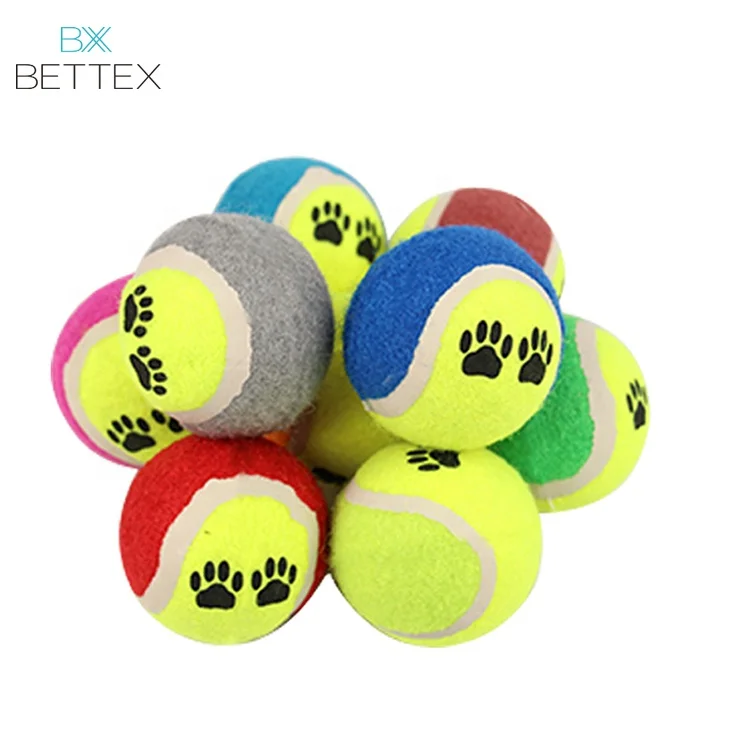 Multi Color Bite resistant fetch tennis ball pet toys sports pet dog tennis balls 
Multi Color Bite resistant fetch tennis ball pet toys sports pet dog tennis balls
