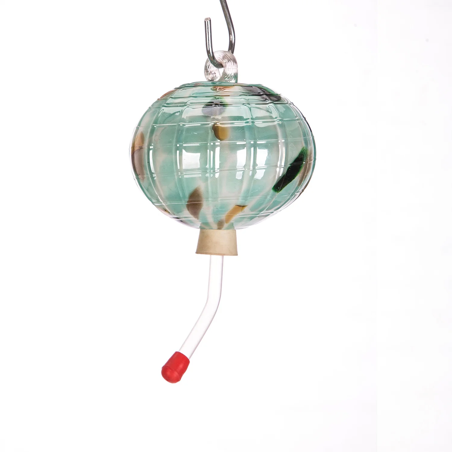 Hummingbird Feeders for Outdoors, Hand Blown Glass Hummingbird Feeder with Upgraded Leak Proof Round
Hummingbird Feeders for Outdoors, Hand Blown Glass Hummingbird Feeder with Upgraded Leak Proof Round