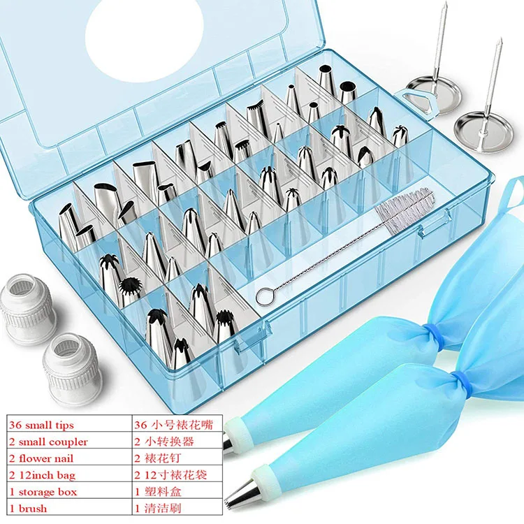 42 Pieces Cake Decorating Tools Kits 36 Numbered Icing Tips, Plastic Couplers Baking Frosting Tools Set for Cupcakes Cookies, As picture
42 Pieces Cake Decorating Tools Kits 36 Numbered Icing Tips, Plastic Couplers Baking Frosting Tools Set for Cupcakes Cookies, As picture