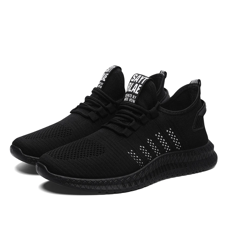 World-win Black Shoes Cheaper Models Fly Knit Light Weight Sneakers for Men Custom EVA Cotton Fabric 20 Pairs Custom 3 Colors
World-win Black Shoes Cheaper Models Fly Knit Light Weight Sneakers for Men Custom EVA Cotton Fabric 20 Pairs Custom 3 Colors