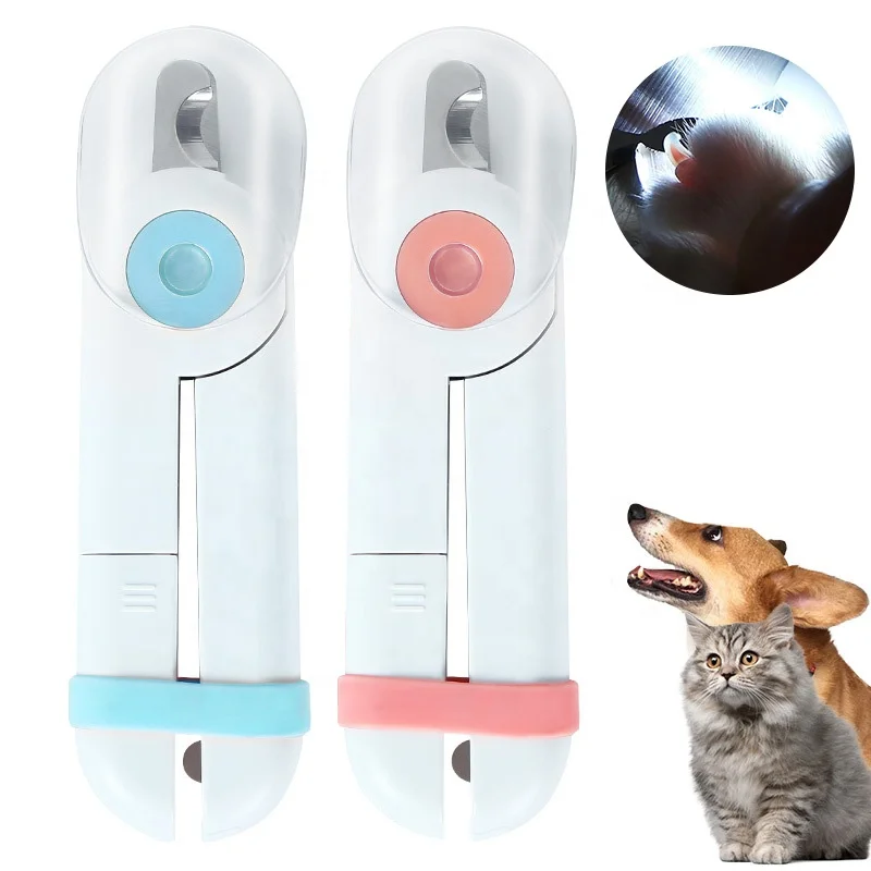 Stainless Steel LED Trimmer Gromming Tools Cleaning Polished Manicure Supplies Pet Nail Clippers For Cats And Dogs, Blue/pink
Stainless Steel LED Trimmer Gromming Tools Cleaning Polished Manicure Supplies Pet Nail Clippers For Cats And Dogs, Blue/pink