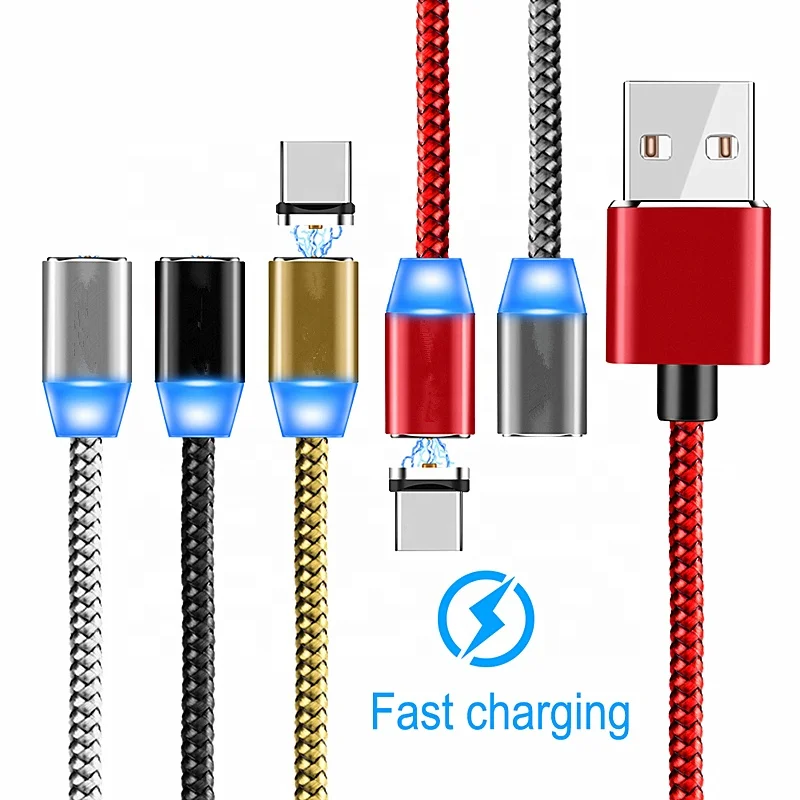Shenzhen wholesale manufacturer 3 in 1 Nylon Braided Micro USB Magnetic Charging Cable for Android for iphone for type c, Black ,gold, silver, grey ,red
Shenzhen wholesale manufacturer 3 in 1 Nylon Braided Micro USB Magnetic Charging Cable for Android for iphone for type c, Black ,gold, silver, grey ,red