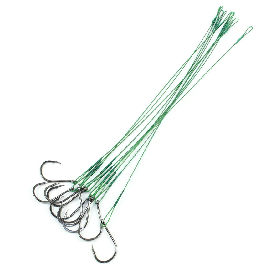 String hook, double hook, explosion hook Iseni fishhook 200mm bite resistant wire wire 15# fishhook wholesale
String hook, double hook, explosion hook Iseni fishhook 200mm bite resistant wire wire 15# fishhook wholesale