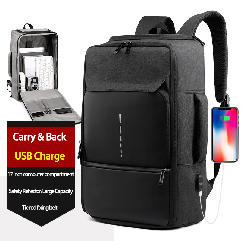 2022 New Fashion Trend Multifunction USB Charging 17 Inch Laptop Bag Large Capacity Waterproof Sport Backpack Mochila For Men, Black/gray
2022 New Fashion Trend Multifunction USB Charging 17 Inch Laptop Bag Large Capacity Waterproof Sport Backpack Mochila For Men, Black/gray