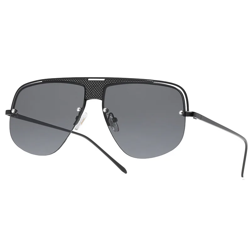 2021 New fashion men metal luxury brand oversized trendy shade sunglasses women With Logo
2021 New fashion men metal luxury brand oversized trendy shade sunglasses women With Logo