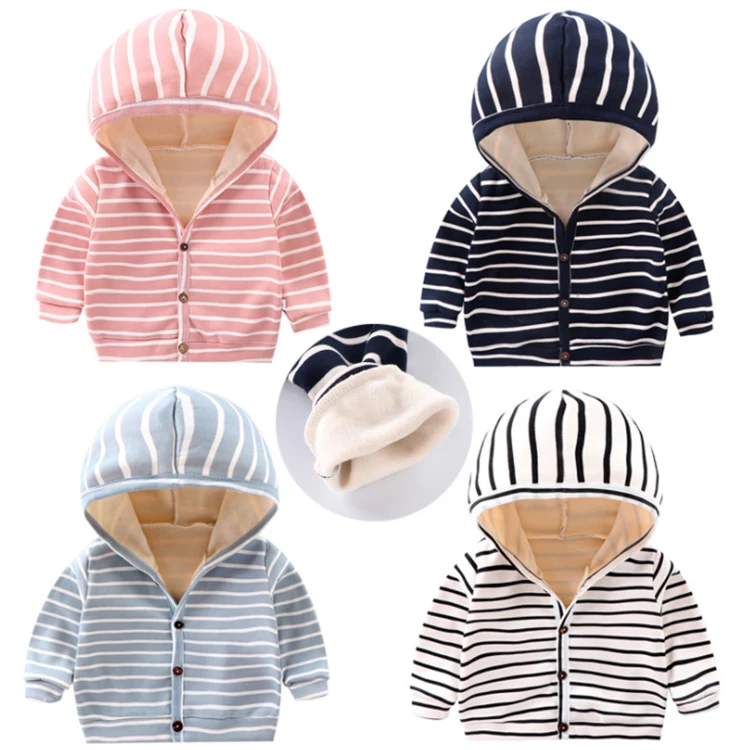 2020 New Boys and Girls Velvet Thickening Hooded Coat Baby Warm Jacket Children's Wear, 4 colors
2020 New Boys and Girls Velvet Thickening Hooded Coat Baby Warm Jacket Children's Wear, 4 colors