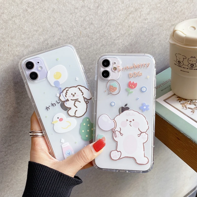 For iPhone 12 case 12 Pro Max 11 pro Xr Xs 7 8 Transparent Cinnamoroll Cute Dog Shell Case, Clear
For iPhone 12 case 12 Pro Max 11 pro Xr Xs 7 8 Transparent Cinnamoroll Cute Dog Shell Case, Clear