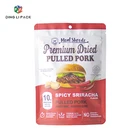 Packaging Salt Salt Bag Design Resealable Food Packaging Stand Up Zipper Bag For Salt Flavor