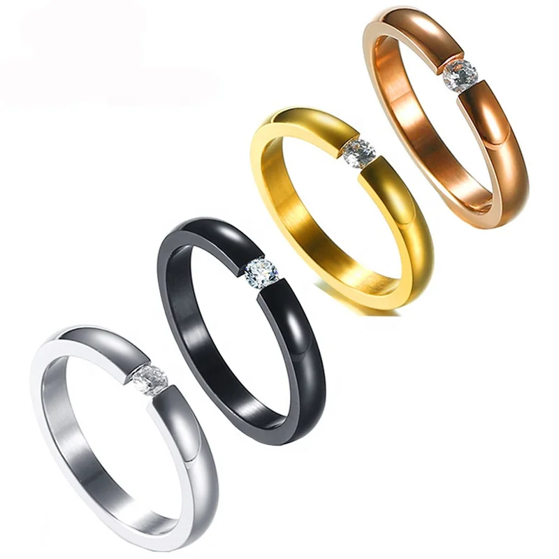 Factory Direct Sale Hot Selling Fashion Couple Jewelry Open 316L Stainless Steel Cubic Zircon Crystal Band Rings, Gold,silver,black,rose gold
Factory Direct Sale Hot Selling Fashion Couple Jewelry Open 316L Stainless Steel Cubic Zircon Crystal Band Rings, Gold,silver,black,rose gold