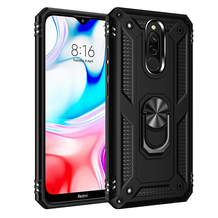 Magnetic Car Mount Ring Bracket Premium Mobile Case For Xiaomi Redmi 8 / 8A Phone Case Back Cover
Magnetic Car Mount Ring Bracket Premium Mobile Case For Xiaomi Redmi 8 / 8A Phone Case Back Cover