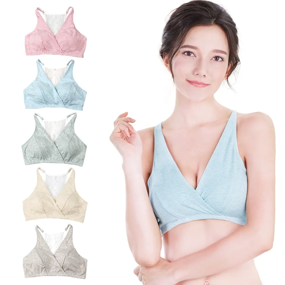 Women Maternity Nursing Bra wirefree Cotton Feeding bra sleep lace top for Pregnant Nursing Pregnant Padded Maternity Bra
Women Maternity Nursing Bra wirefree Cotton Feeding bra sleep lace top for Pregnant Nursing Pregnant Padded Maternity Bra