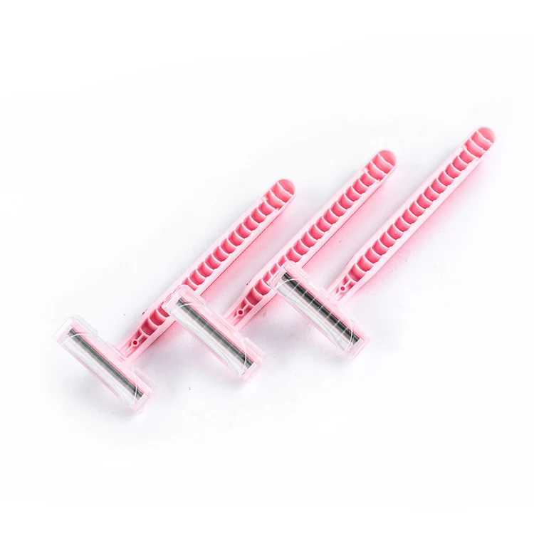 3pcs 2 Baldes Hair Removal Cosmetics Daily Use Safety Facial Razor Best Shaving Men's Disposable Razor, Pink
3pcs 2 Baldes Hair Removal Cosmetics Daily Use Safety Facial Razor Best Shaving Men's Disposable Razor, Pink