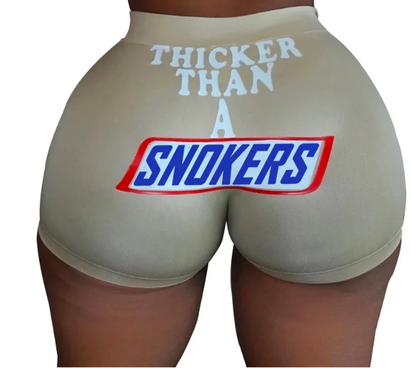 Sexy Plus Size Candy Snack Booty Shorts for Womens Summer Clothing Fashion Spandex Woman Sweat Shorts
Sexy Plus Size Candy Snack Booty Shorts for Womens Summer Clothing Fashion Spandex Woman Sweat Shorts