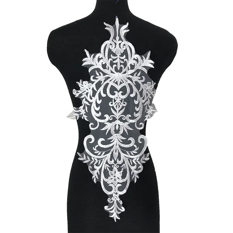 High end colorful embroidery lace applique rayon material wedding accessories, Accept customized color
High end colorful embroidery lace applique rayon material wedding accessories, Accept customized color