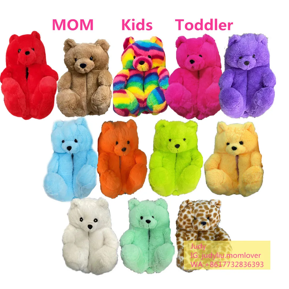 mother day gifts 2021 mom and me kids Teddy bear slippers 21 colors fuzzy teddy House Teddy Bear Slippers for Women Girls
mother day gifts 2021 mom and me kids Teddy bear slippers 21 colors fuzzy teddy House Teddy Bear Slippers for Women Girls