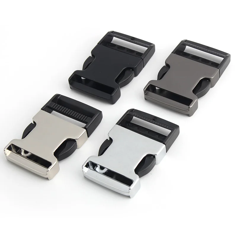 Fashion Side Buckle Plastic Quick Collar Metal Strap Buckles Side Quick Release Buckle Metal Release For Bags Parts
Fashion Side Buckle Plastic Quick Collar Metal Strap Buckles Side Quick Release Buckle Metal Release For Bags Parts
