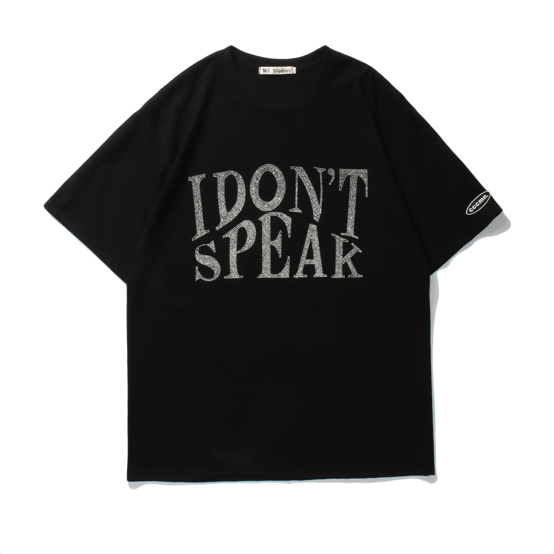 2021 rhinestone new trend hot diamond design sense INS short sleeve male brand American
2021 rhinestone new trend hot diamond design sense INS short sleeve male brand American