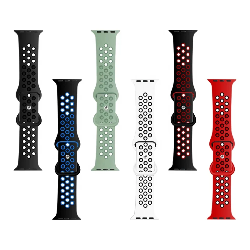 New Coming for iWatch SE/6/5/4/3/2/1 38 40 42 44 mm Silicone Smart Watch Strap Wristband
New Coming for iWatch SE/6/5/4/3/2/1 38 40 42 44 mm Silicone Smart Watch Strap Wristband