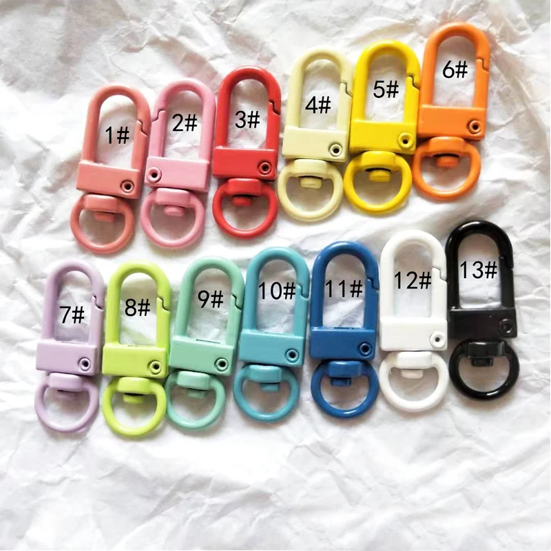 Multicolor Rotating Dog Buckle Gold Rhodium Metal Lobster Clasps Hooks for DIY Jewelry Making Key Ring Chain Accessories
Multicolor Rotating Dog Buckle Gold Rhodium Metal Lobster Clasps Hooks for DIY Jewelry Making Key Ring Chain Accessories