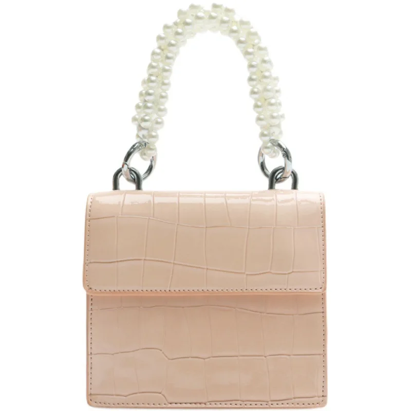 Advanced Sense Niche Popular Small Square Bag This Year2021Summer New Portable Pearl Pouch, As show
Advanced Sense Niche Popular Small Square Bag This Year2021Summer New Portable Pearl Pouch, As show