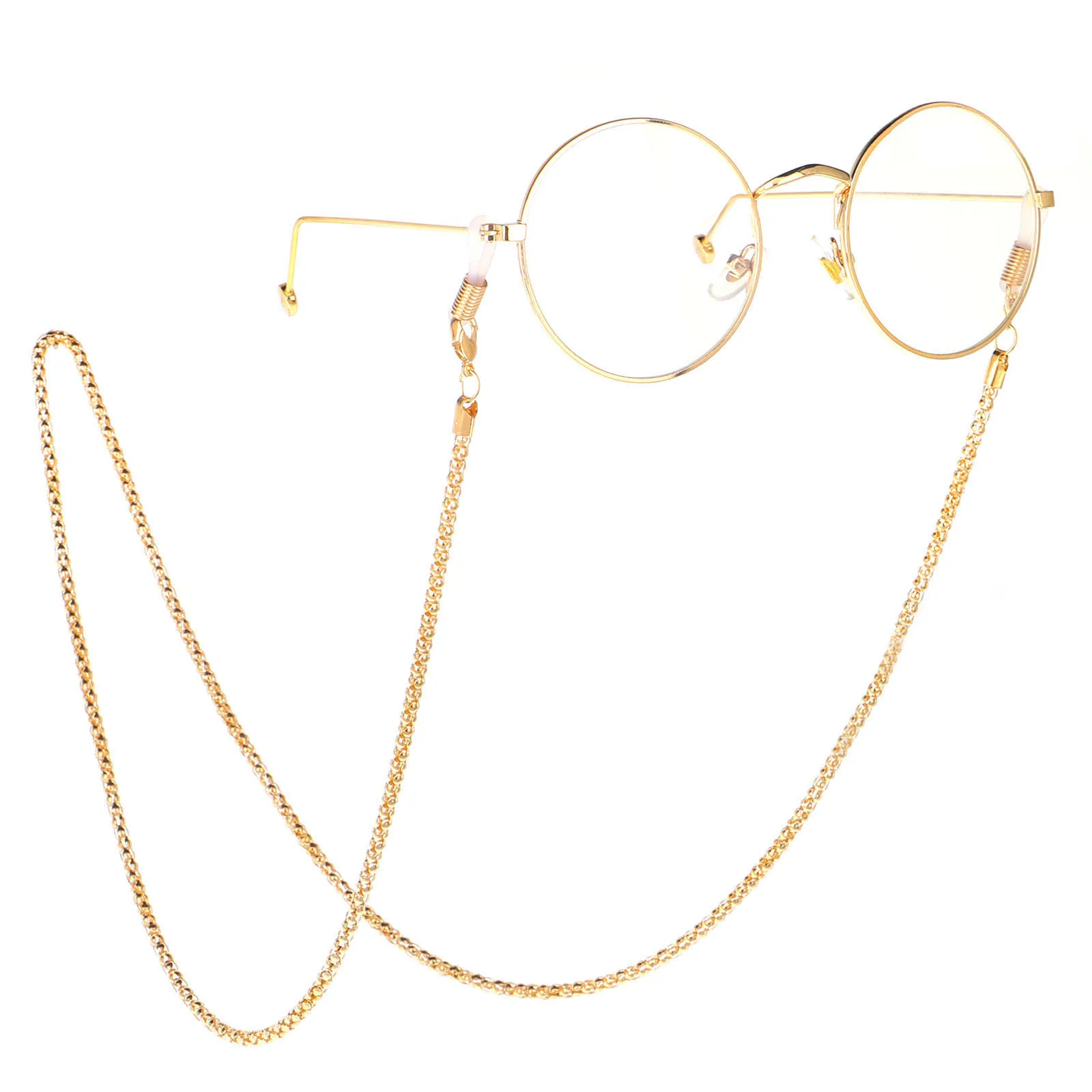 2020 New Fashion Eye Glasses Sunglasses Vintage Chain Holder Cord Necklace Gold Eyeglass Chain Holder, As picture
2020 New Fashion Eye Glasses Sunglasses Vintage Chain Holder Cord Necklace Gold Eyeglass Chain Holder, As picture