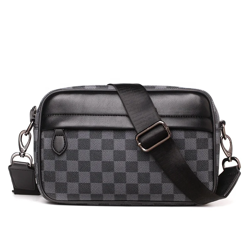 WEIXIER men's professional shoulder bag PU leather material bag business messenger bag, Black and brown
WEIXIER men's professional shoulder bag PU leather material bag business messenger bag, Black and brown