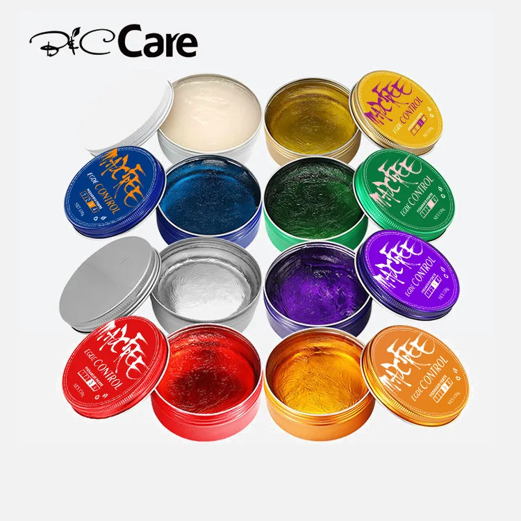 

Wholesale Natural Organic Mens Women Hair Styling Product High Hold Hair Wax Clay Edge Control