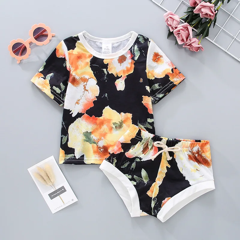 Shunying OEM ropa de bebe boutique biker drawstring wholesale 2020 new born casual two piece short sets baby girls
Shunying OEM ropa de bebe boutique biker drawstring wholesale 2020 new born casual two piece short sets baby girls