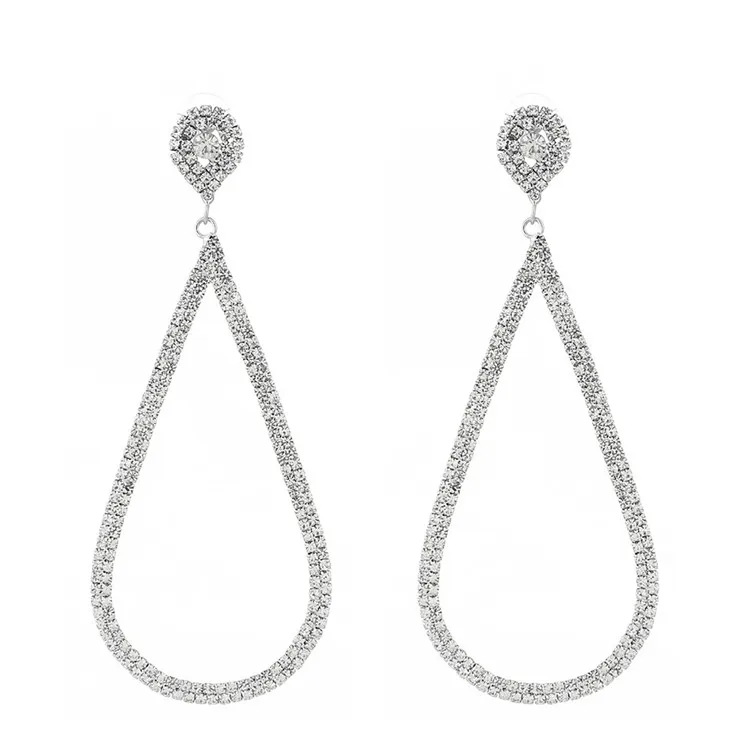 Cross-border exclusively for European and American street fashion earrings, simple and large water drop tempe earrings, Picture shows
Cross-border exclusively for European and American street fashion earrings, simple and large water drop tempe earrings, Picture shows