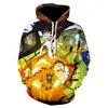 Plus size European hoodies and sweaters his and hers Rick and Morty hoodies